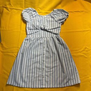 Guess Kids Size Small 7-8, Summer dress Blue & White Kids dresswear